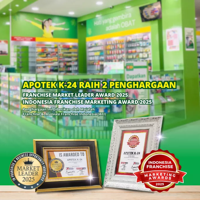 Market Leader Award & Indonesia Franchise Award 2025